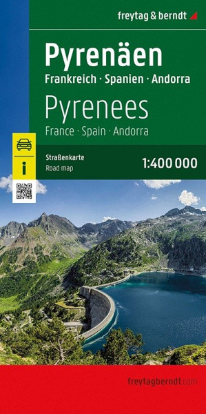 Pyreneje 1:400 000 / automapa