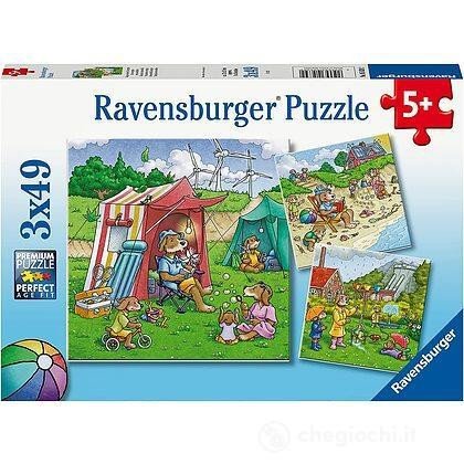 Puzzle Obnovitelná energie 3x49 dílků