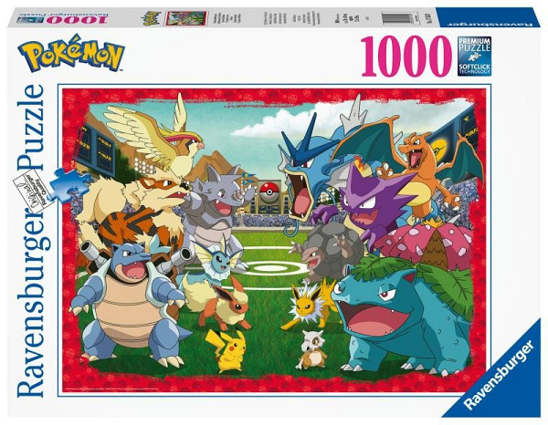 Puzzle Pokémon: Poměr síly 1000 dílků