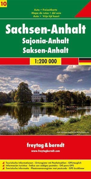 AK 0216 Sasko-Anhaltsko 1:200 000 / automapa