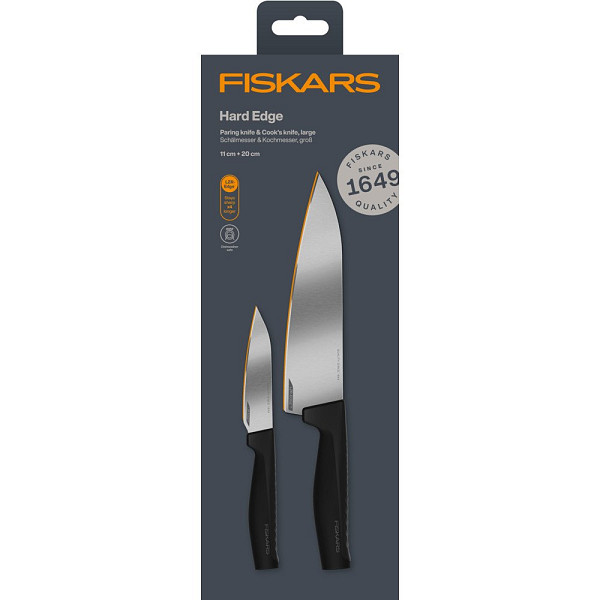 Sada dvou nožů Fiskars Hard Edge
