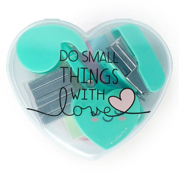 Sada kancelářských potřeb Legami - Heart