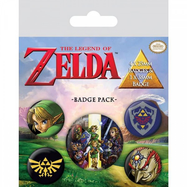 Sada odznaků Zelda