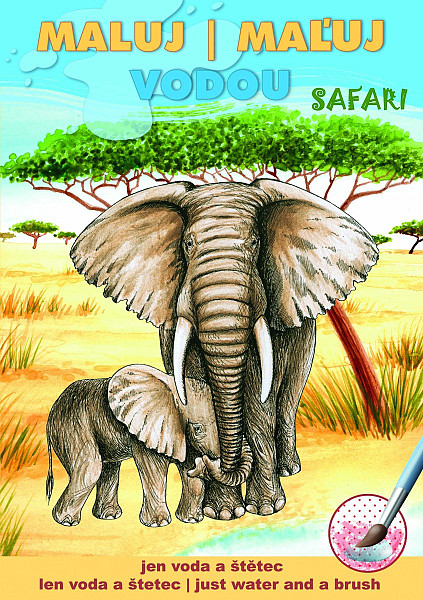 Safari - Maluj vodou A5
