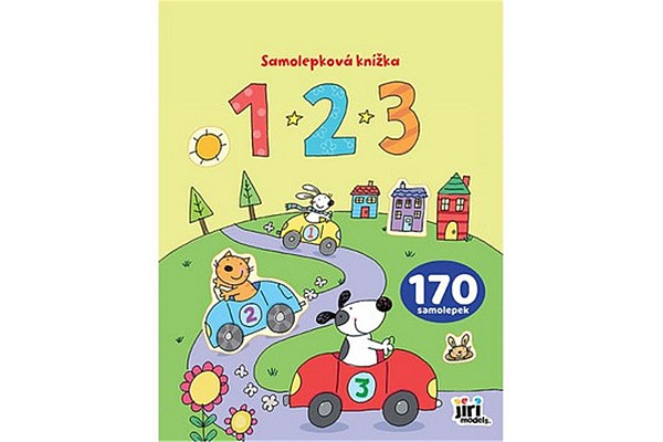 Samolepková knížka 123