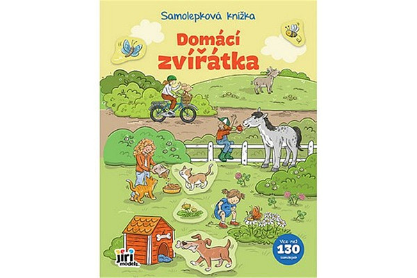 Samolepková knížka Domácí zvířátka