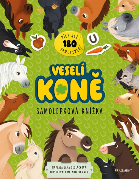 Samolepková knížka – Veselí koně