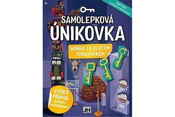 Samolepková únikovka - Honba za zlatým tomahavkem