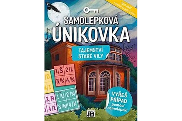 Samolepková únikovka - Tajemství staré vily