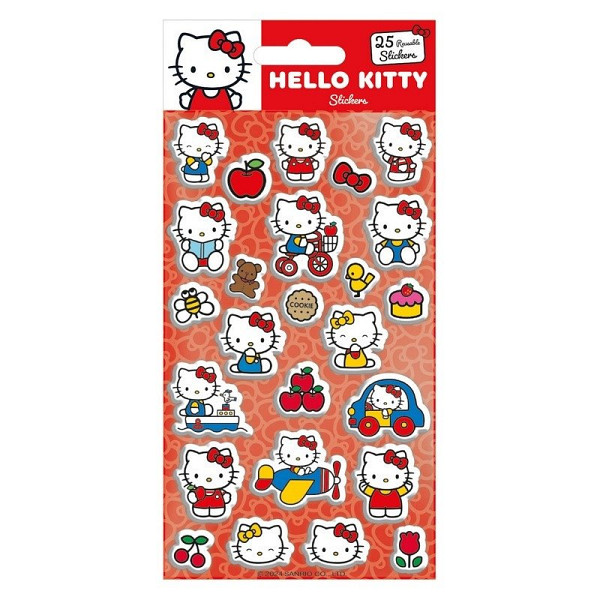 Samolepky 3D Hello Kitty