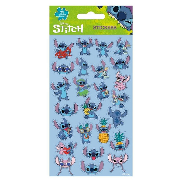 Samolepky Lilo a Stitch modré