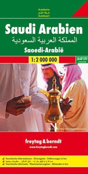 Saudi Arabien/Saudská Arábie 1:2M/mapa