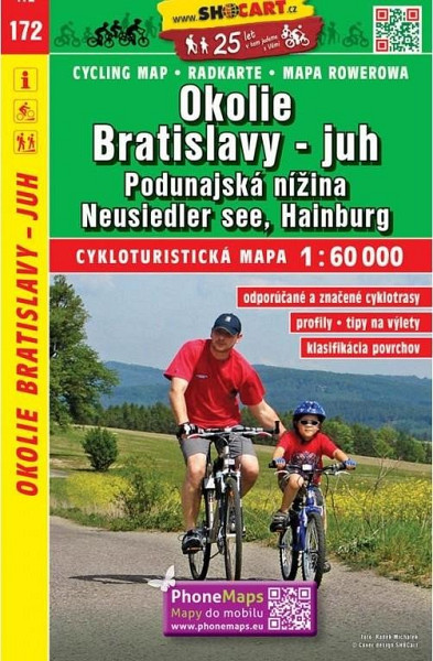 SC 172 Okolie Bratislavy juh, Podunajská nížina 1:60 000