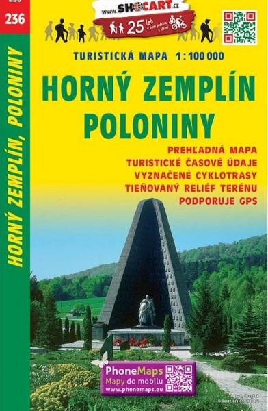 SC 236 Horný Zemplín, Poloniny 1:100 000
