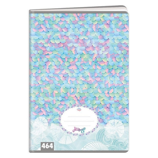 Sešit A4, 60 listů, typ 464 Mermaid