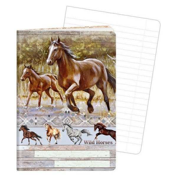 Sešit A6, 40 listů, typ 644 Wild horses