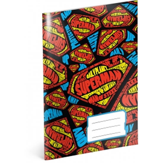 Sešit - Superman/Shapes/A5 nelinkovaný 40 listů