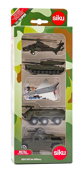 SIKU Military Sada vojenských vozidel, 5 ks