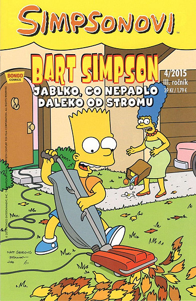 Simpsonovi - Bart Simpson 04/15 - Jablko, co nepadlo daleko od stromu