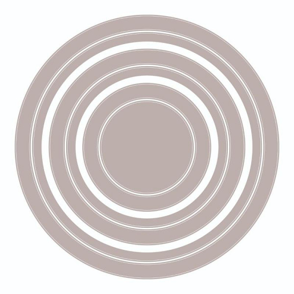 Sizzix Framelits Vyřezávací kovové šablony - Kruhy 6 ks