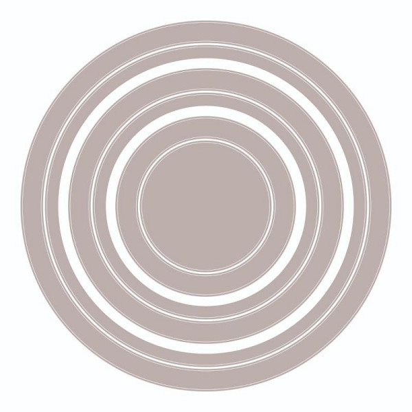 Sizzix Framelits Vyřezávací kovové šablony - Kruhy 6 ks