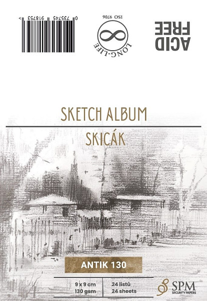 Skicák Antik 130 g/m2