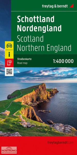 Skotsko - severní Anglie 1:400 000 / automapa