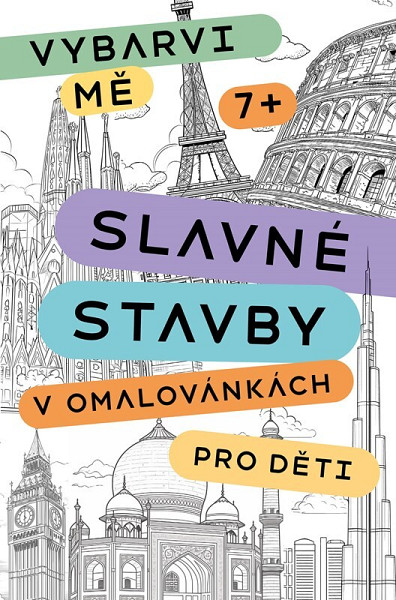 Slavné stavby v omalovánkách pro děti