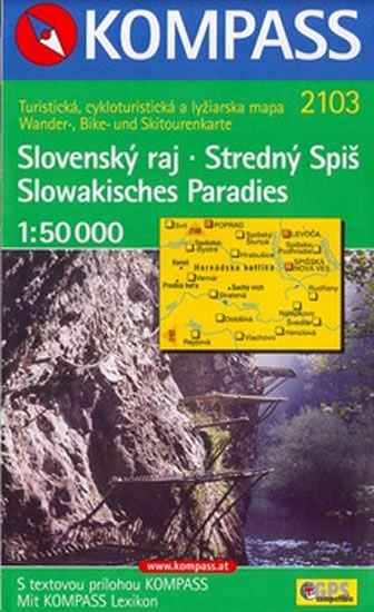 Slovenský ráj   2103  NKOM 1:50T