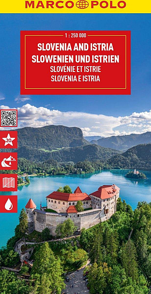 Slovinsko, Istrie 1:250 000 / automapa