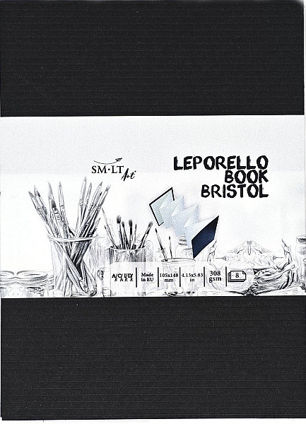 SMLT Art Leporello Bristol 105x148mm - 8 listů