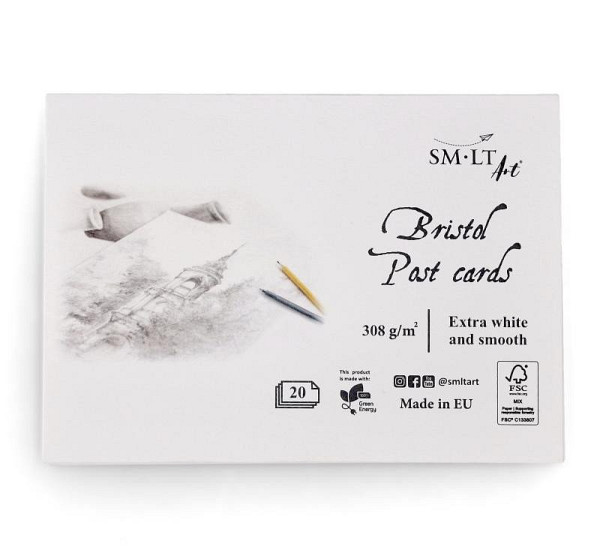 SMLT Art Pohlednice Bristol - 20 listů