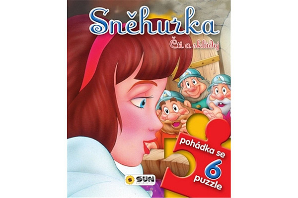 Sněhurka čti a skládej - Pohádkové čtení s puzzle