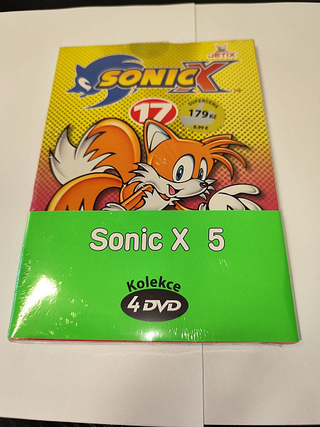 Sonic X 5 - kolekce 4 DVD