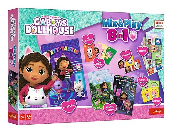 Soubor her Mix  Play 8v1 Gábinin kouzelný domek