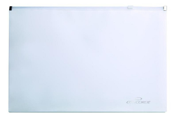 Spisové desky CONCORDE se zipem A4 - bílá