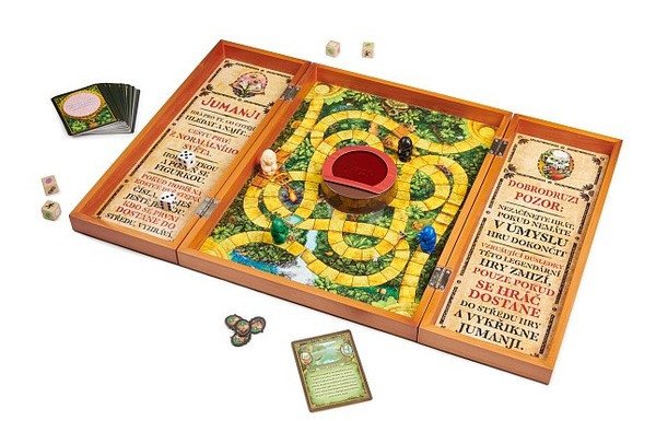 Společenská hra Jumanji dřevěná edice