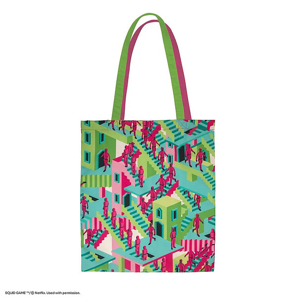 Squid Game Látková taška - Staircase of Fate