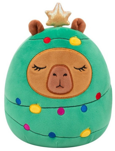 Squishmallows Kapybara vánoční stromek - Lijjian 13 cm
