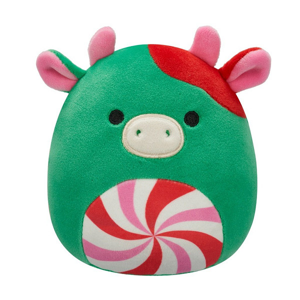 Squishmallows Kráva s lízátkovým bříškem - Ruben 20 cm