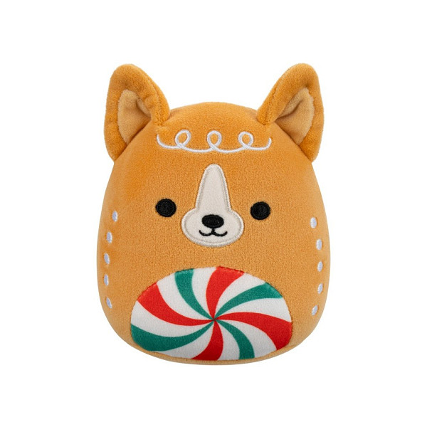 Squishmallows Perníkový corgi - Louis 13 cm