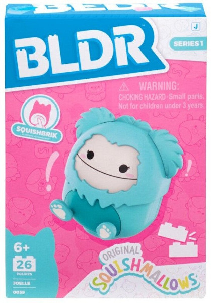 Squishmallows Stavebnice BLDR - Bigfoot Joelle