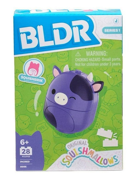Squishmallows Stavebnice BLDR - Kráva Ingred