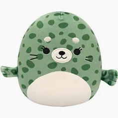 Squishmallows Zelený tuleň - Chutney 20 cm