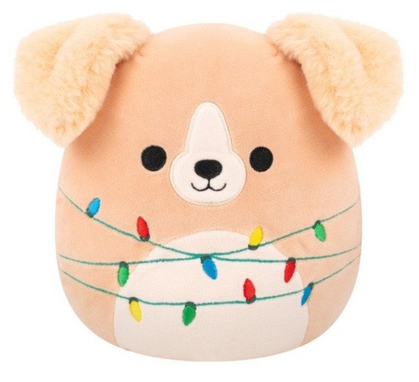 Squishmallows Zlatý retrívr se světýlky - Stevon 20 cm