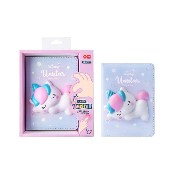 Squishy mini zápisník Jednorožec