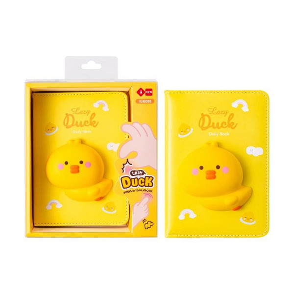 Squishy mini zápisník Kačenka