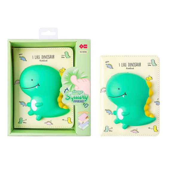 Squishy zápisník Dino