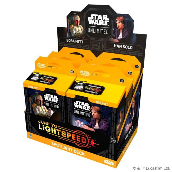 Star Wars: Unlimited Jump to Lightspeed - Spotlight Deck