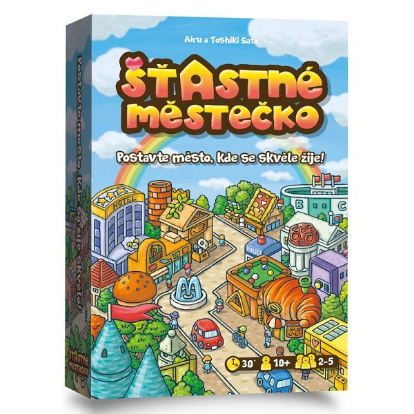 Šťastné městečko - karetní budovatelská hra